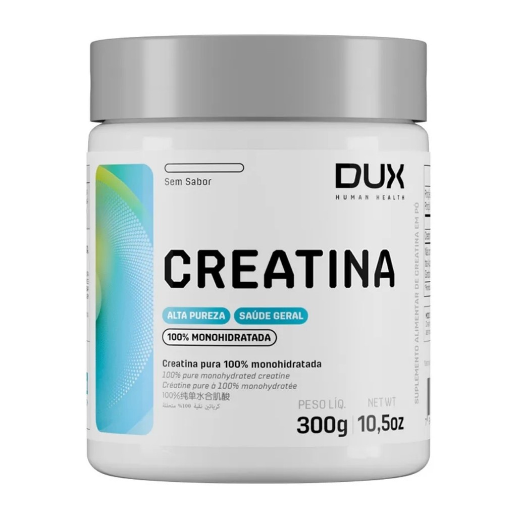 Creatina Dux 300g: Força e Performance!