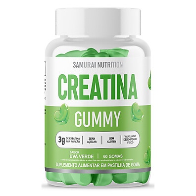 Creatina Gummy Samurai: Força e Sabor!