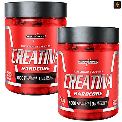 Creatina Hardcore: Mais Força e Energia!
