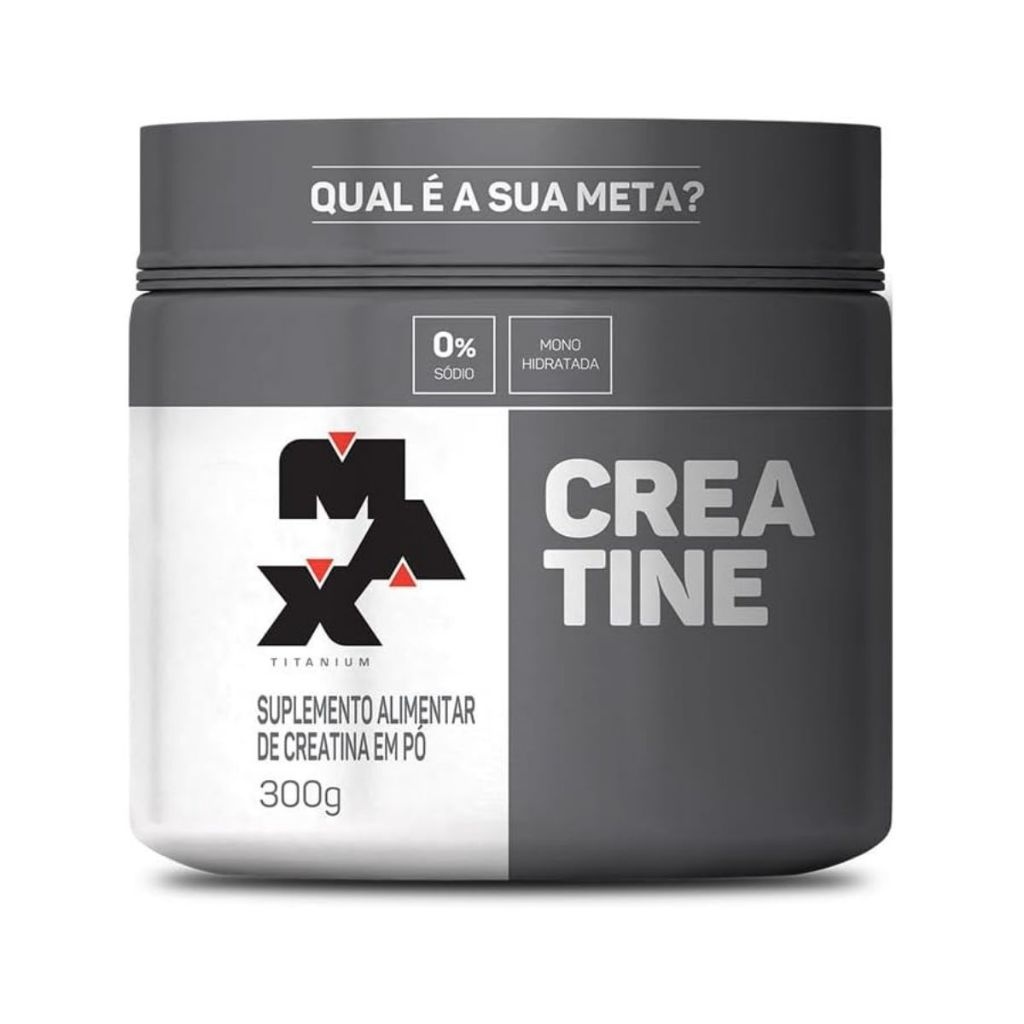 Creatina Max Titanium: Força e Performance!