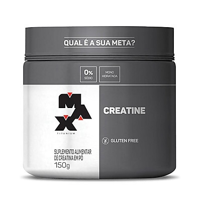 Creatina Max Titanium: Mais Força e Energia!