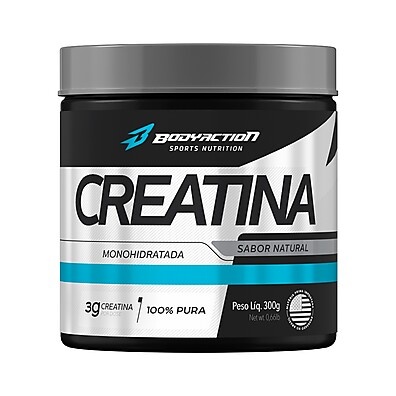 Creatina Monohidratada 300g Bodyaction: Pura, Potente e Essencial para Seu Treino