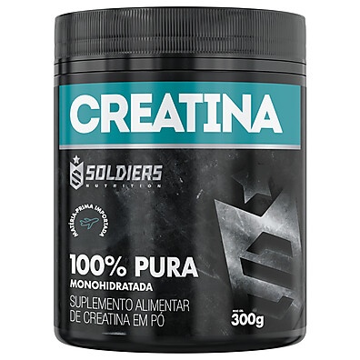 Creatina Monohidratada 300g - Pura, Importada e Comprovada