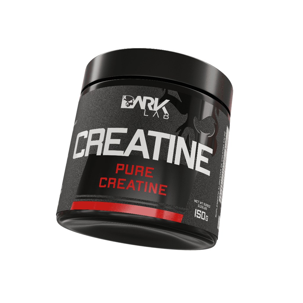 Creatina Monohidratada Pura 150g Dark Lab: Aumente Força e Massa Muscular