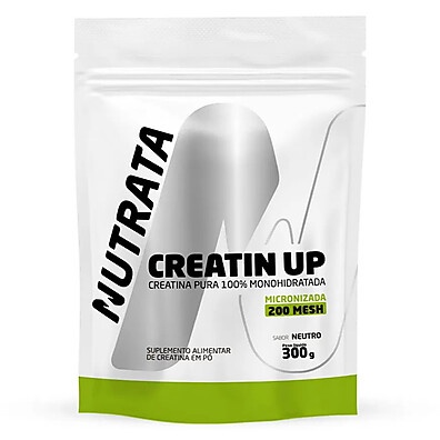 Creatina Monohidratada UP 300g Nutrata: Pura, Potente e Essencial