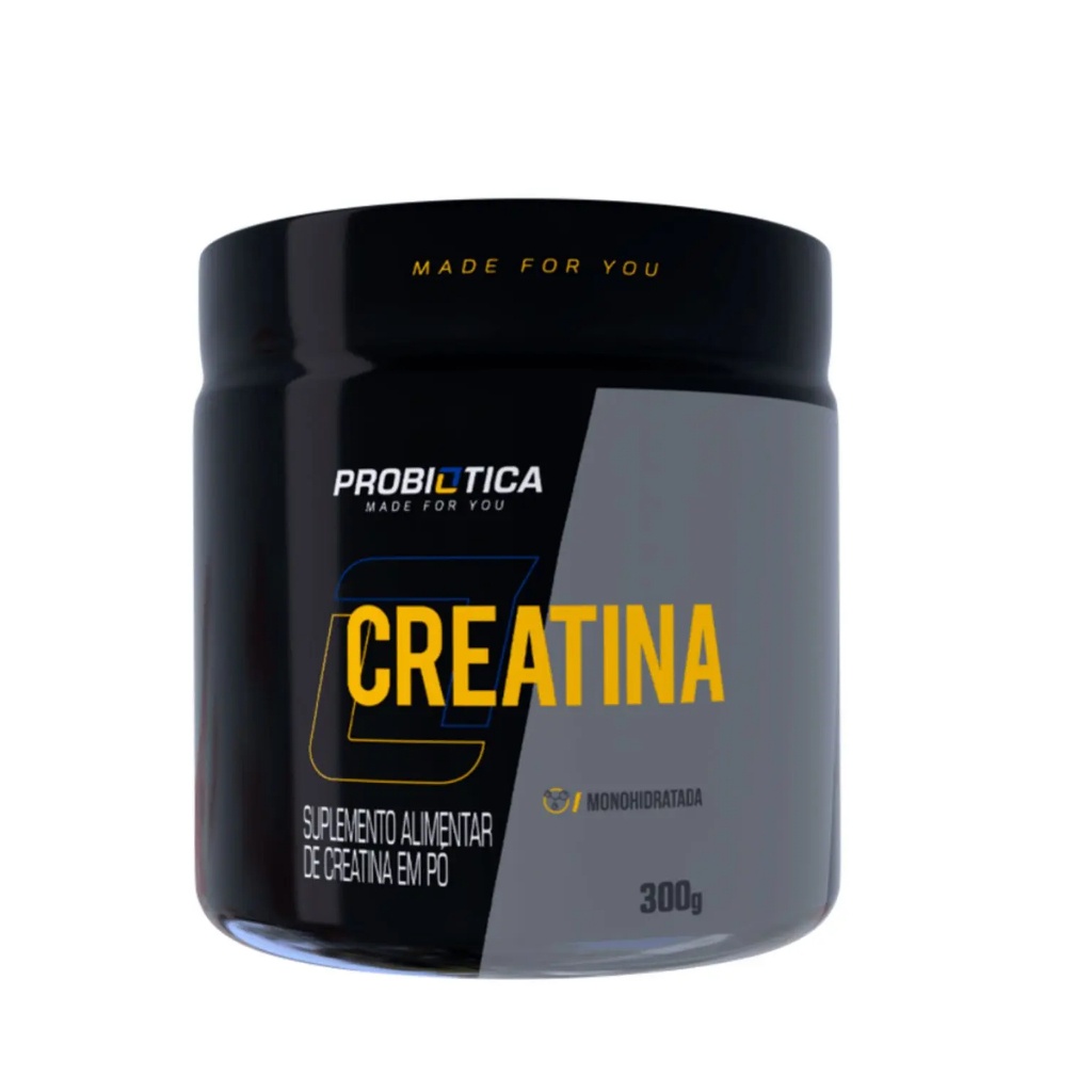 Creatina Probiótica 300g: Mais Força e Energia!