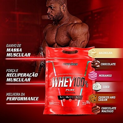 Creatina + Whey: Kit Ganho de Massa Muscular
