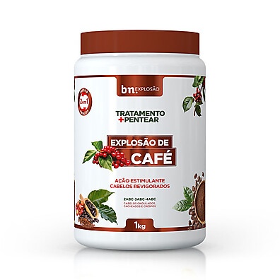 Creme 2 em 1 Explosão de Café 1Kg – Beleza Natural