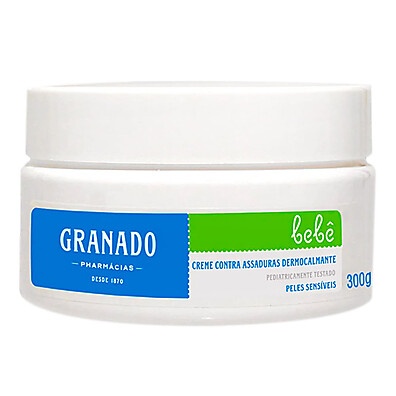 Creme Contra Assaduras Granado Bebê 300g – Alívio Rápido e Proteção Confiável