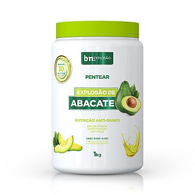 Creme de Pentear Abacate: Cachos Definidos e Nutridos