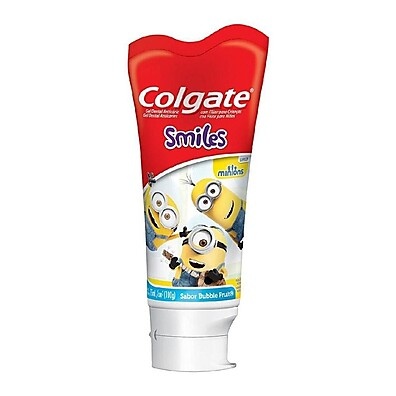 Creme Dental Minions Colgate Smiles: Proteção e Diversão!