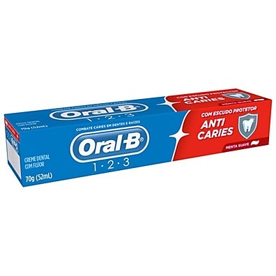 creme-dental-oral-b-1-2-3-anticaries-70g-protecao-total-para-seus-dentes
