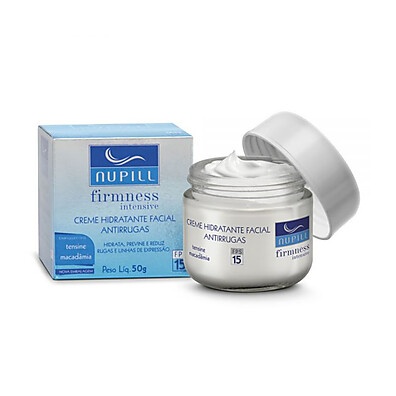 Creme Hidratante Facial Nupill Anti-Rugas FPS 15 – Hidratação e Proteção Diária
