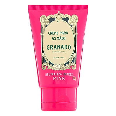 Creme para Mãos Granado Pink 60g: Hidratação Leve e Proteção Intensa