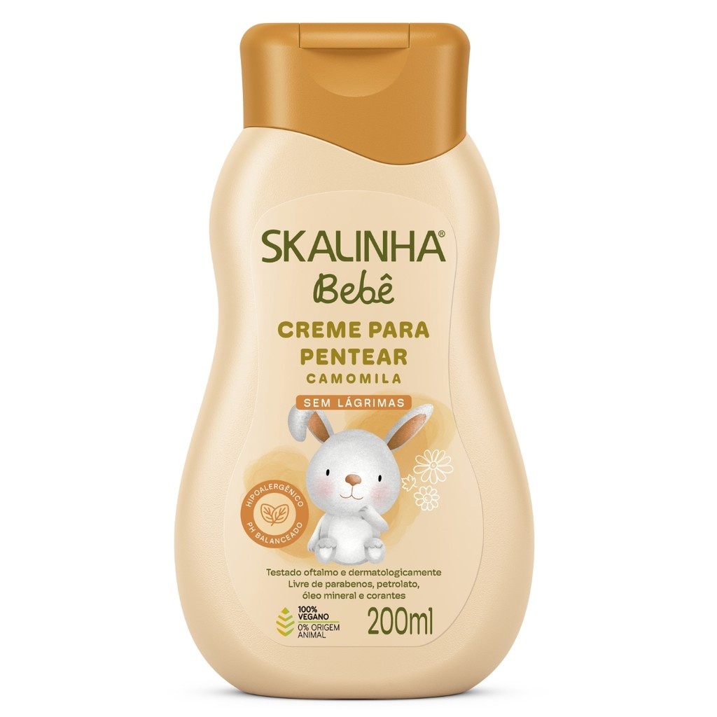 Creme Para Pentear Camomila Skala Bebê: Vegano e Suave!
