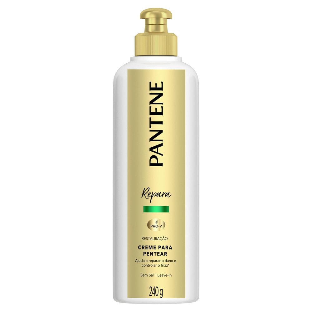 Creme para Pentear Pantene Repara 240g: Fórmula Ultra Cremosa com Pro-Vitaminas
