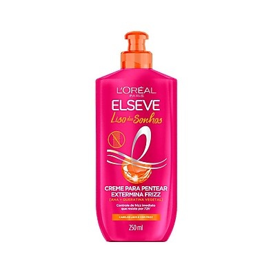 Creme Pentear Elseve Extermina Frizz – Liso dos Sonhos por 72h