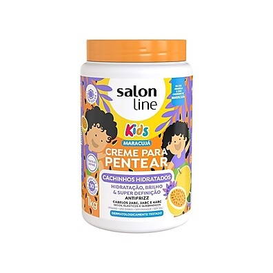 Creme Pentear Kids Cachinhos Hidratados Maracujá 1kg