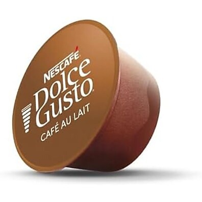 Café Au Lait Dolce Gusto: 10 Cápsulas Cremosas