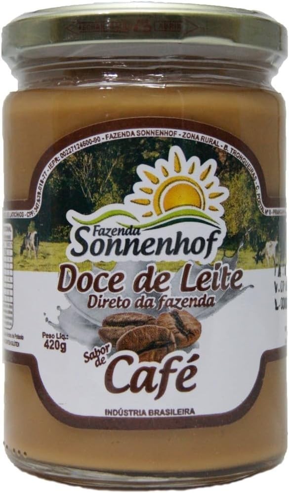 Doce de Leite Cremoso com Café 420g - Fazenda Sonnenhof
