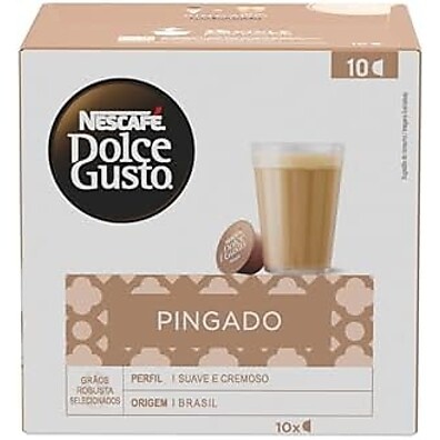 Pingado Dolce Gusto: Café Cremoso 10 Cápsulas