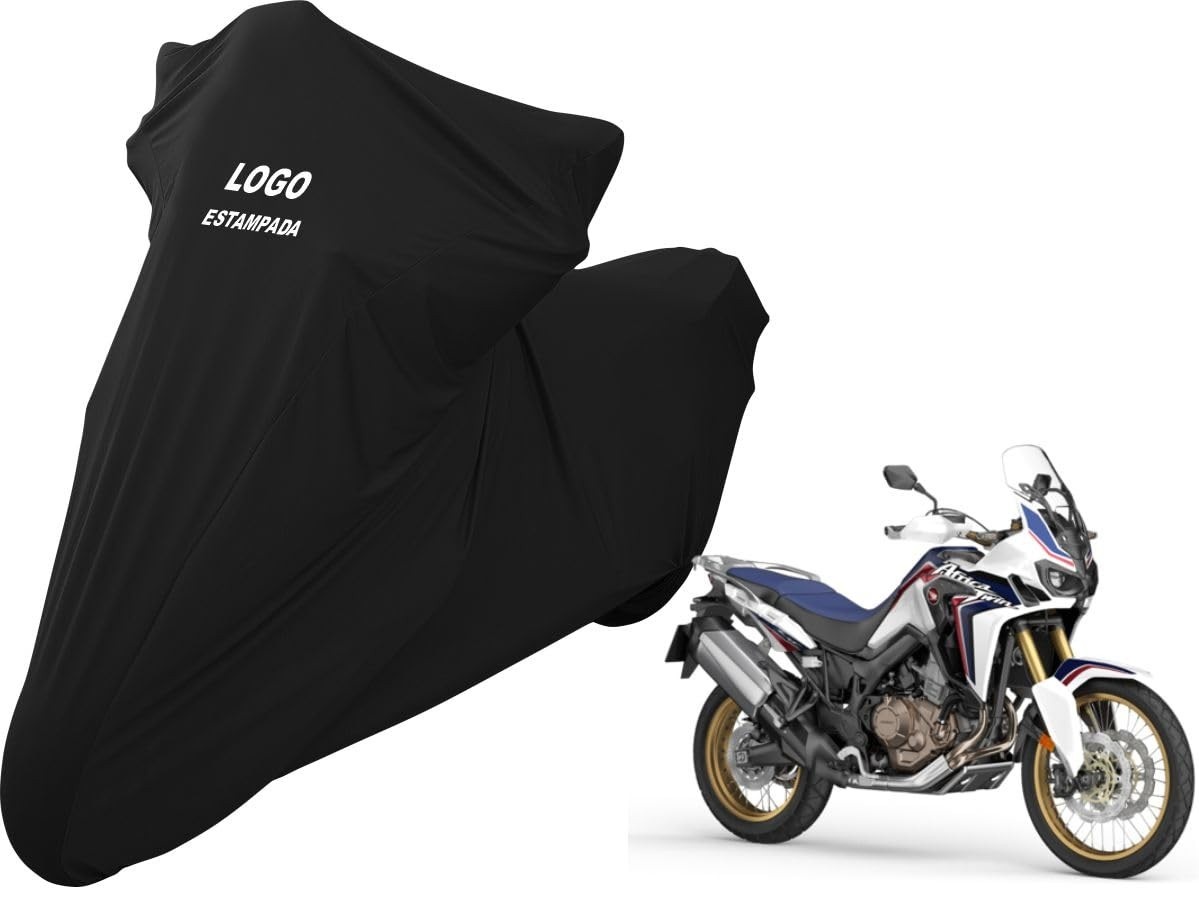 Capa Premium para Honda CRF 1000L Africa Twin: Proteção e Estilo com Logo Exclusivo (Preta)