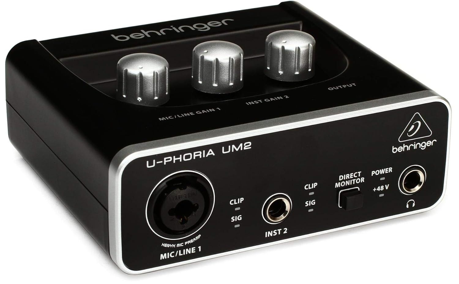 Behringer UM2: Interface de Áudio USB Profissional para Músicos e Criadores