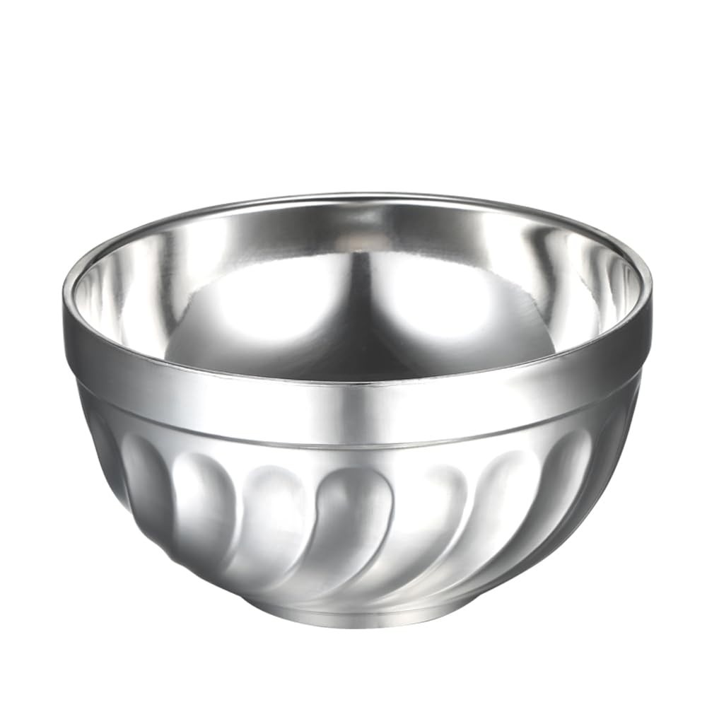 Bowl de Aço Inoxidável com Isolamento Térmico - Seguro e Durável para Crianças