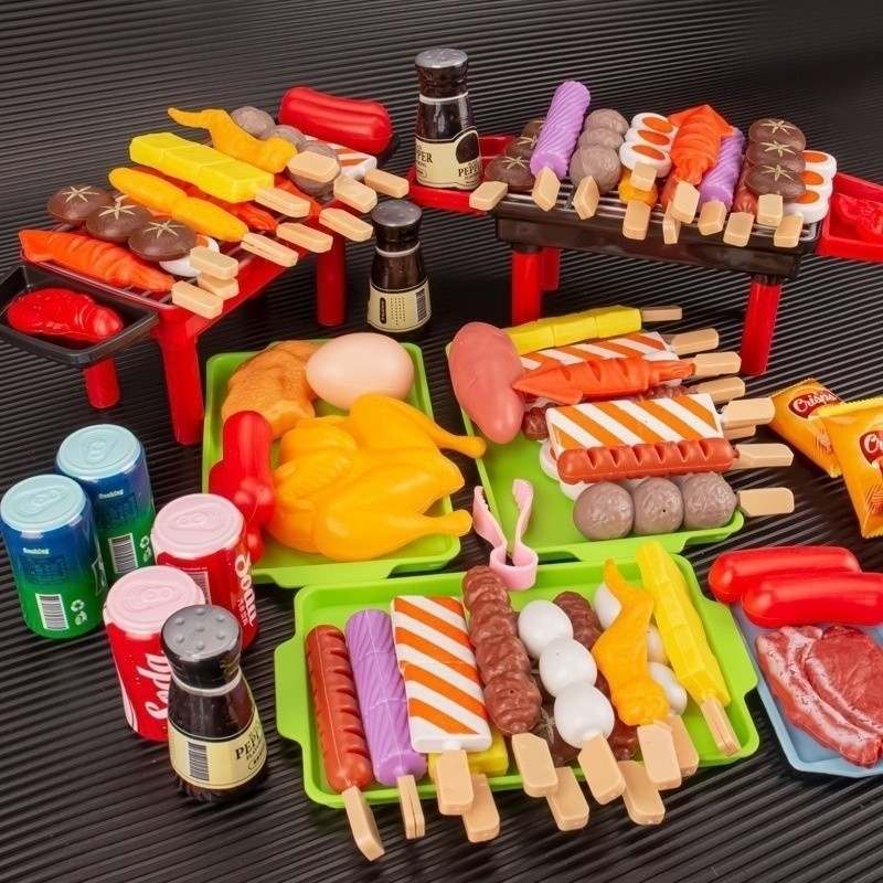 Churrasquinho Divertido: 110 Peças para Crianças!