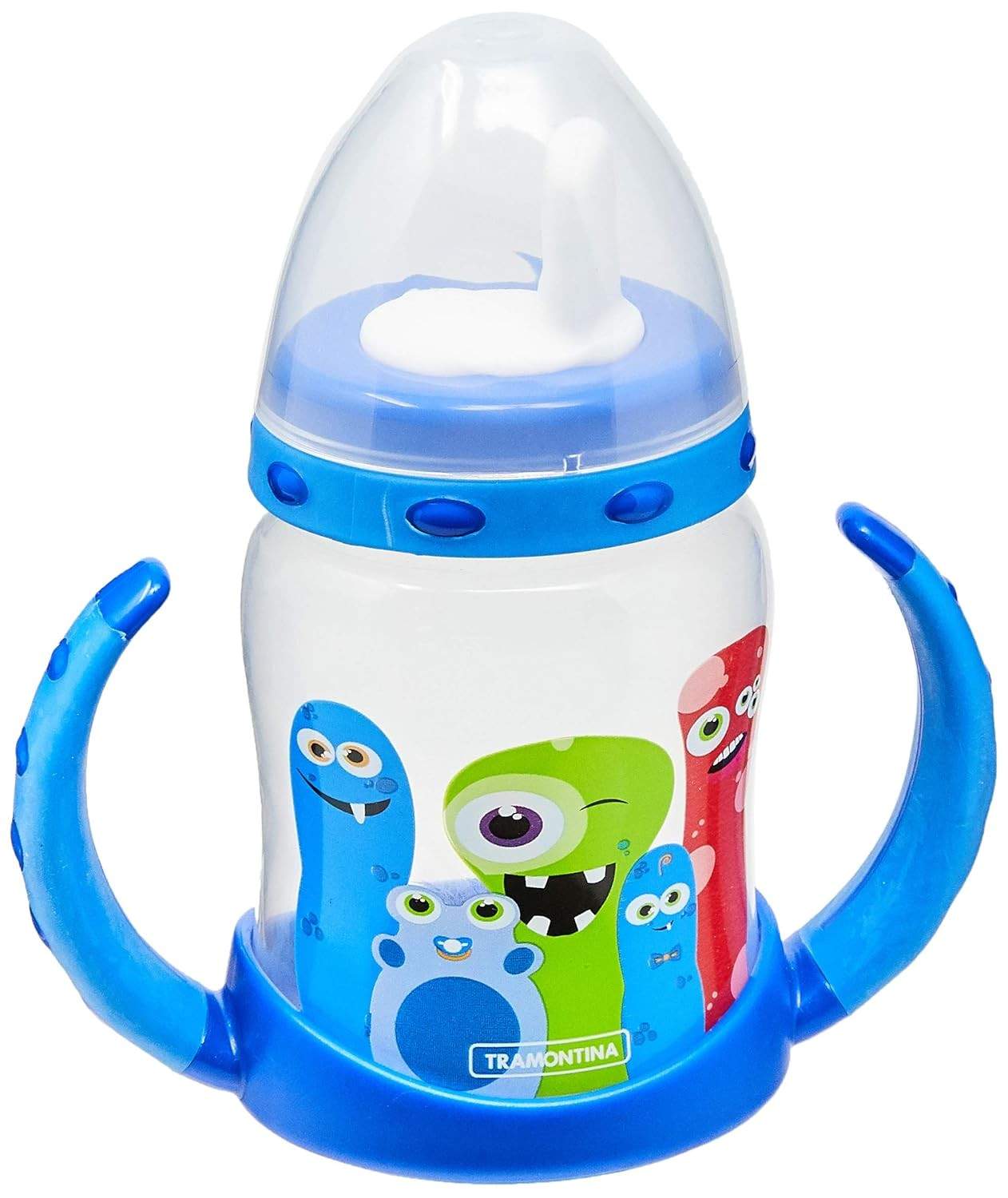 Copo Infantil Tramontina Monsterbaby Azul - Seguro, Resistente e Divertido para Crianças