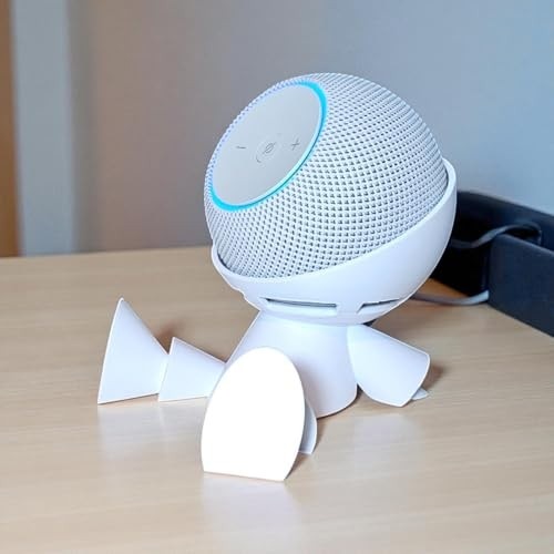 Suporte Alexa Echo Dot MAX Astronauta - Decoração Criativa e Funcional para Som e Presentes