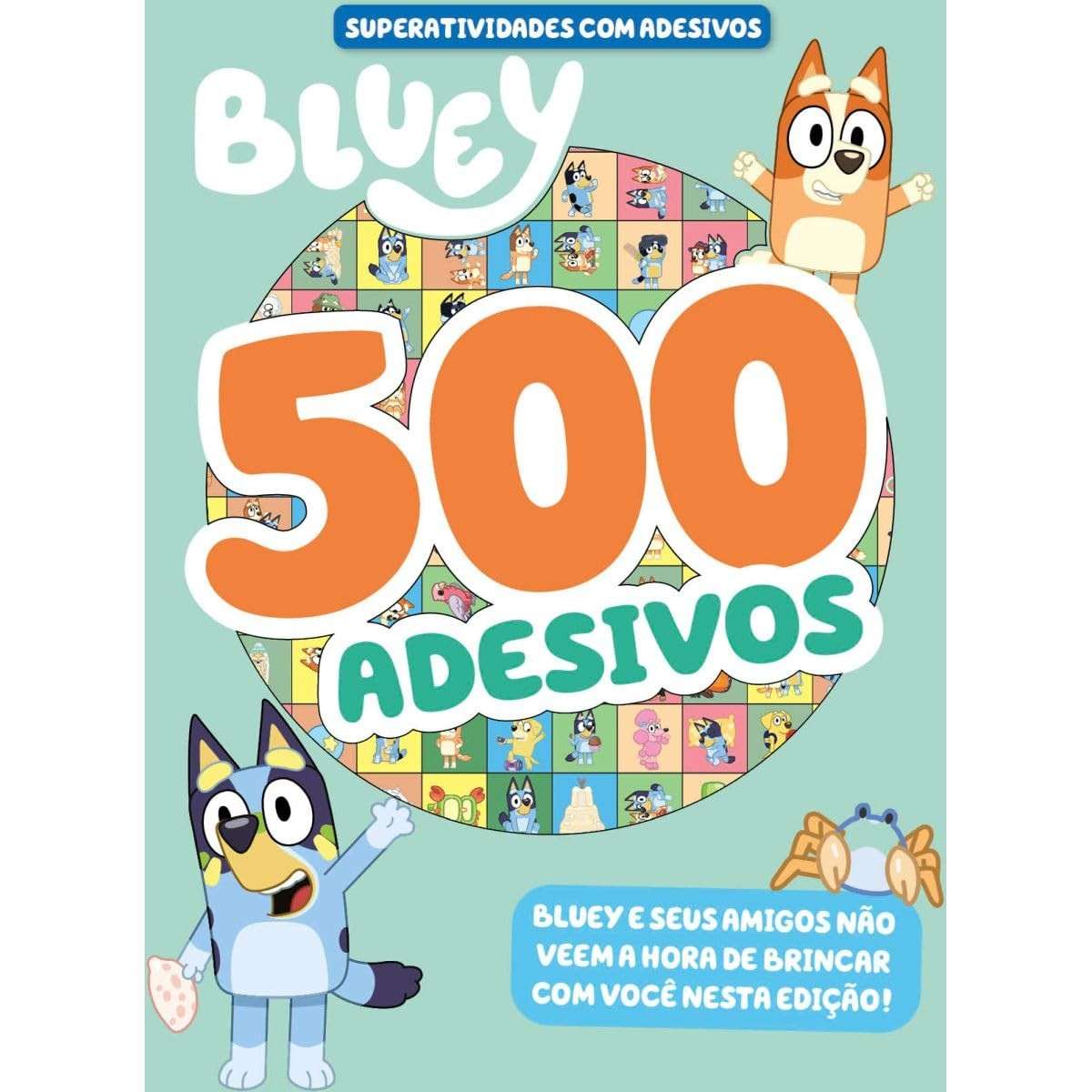 criativas-bluey-500-superatividades-aventuras-adesivos-com-adesivos-divertidos-para-a