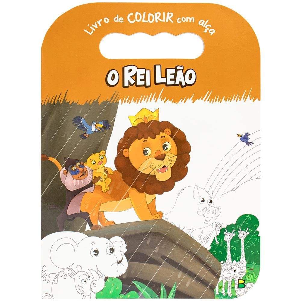 criatividade-leao-colorir-diversao-livro-com-de-fas-para-a-pequenos-alca-e-rei-a