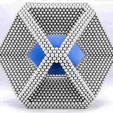 Neocube Magnético: 216 Esferas para Criatividade 🧠