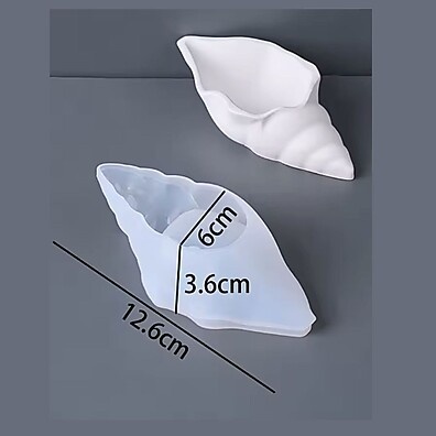 Molde Silicone Concha – Perfeito para Artesanato Criativo
