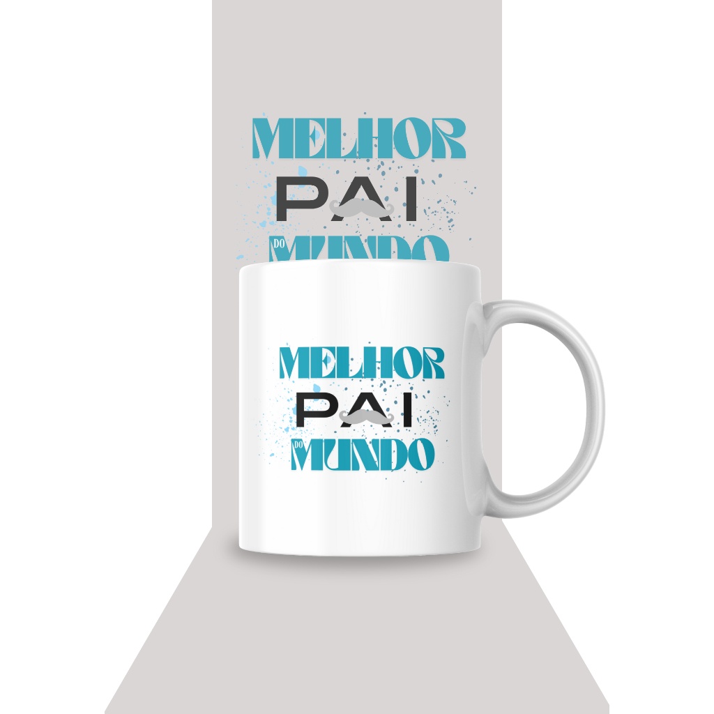 Caneca Dia dos Pais Personalizada 325ml – Presente Criativo