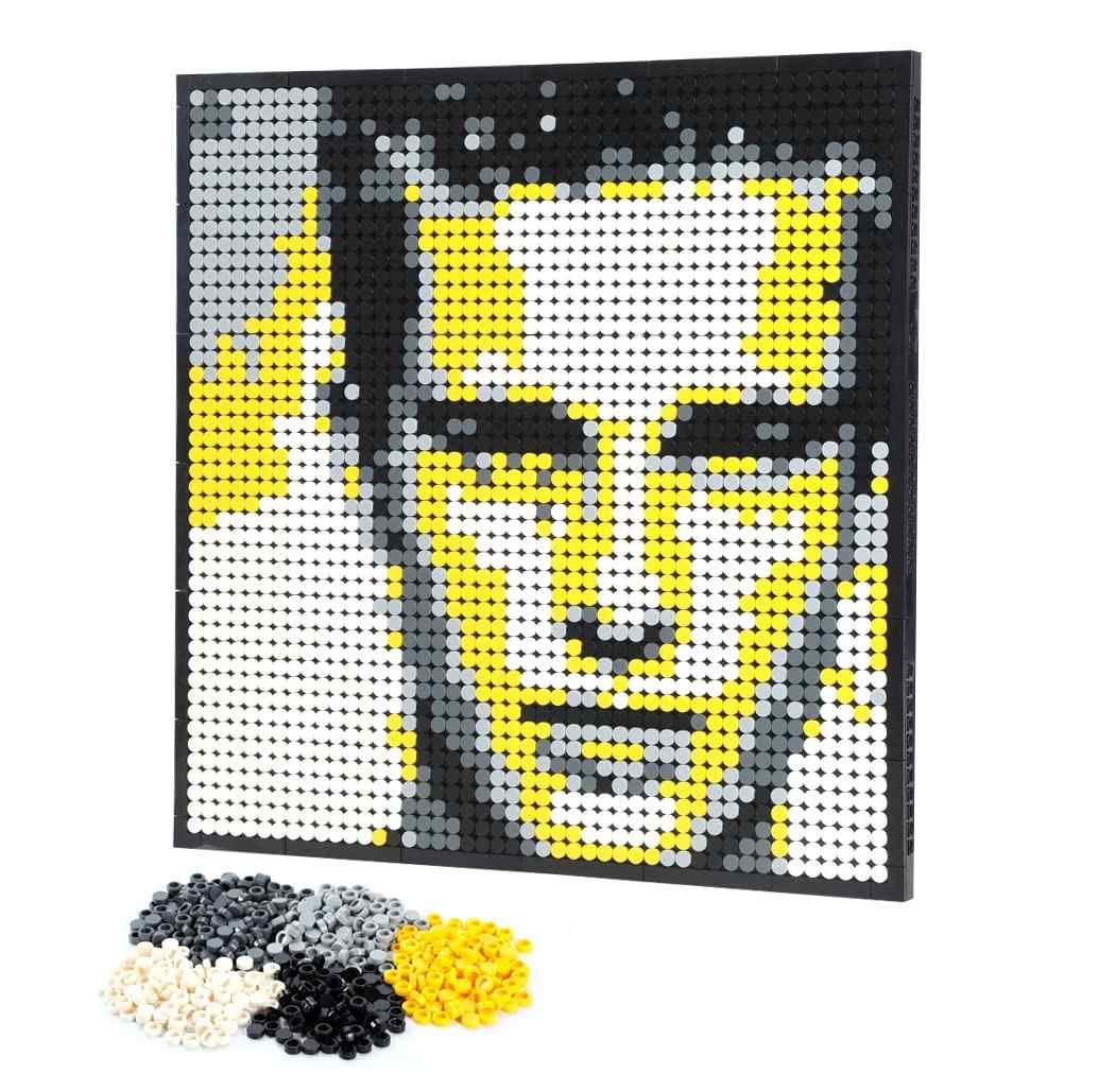 Kit de Mosaico Personalizado Amalia - Crie Artes com Fotos Pessoais (38x38 cm)