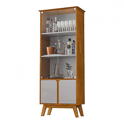 Cristaleira 4 Portas: Elegância e Organização