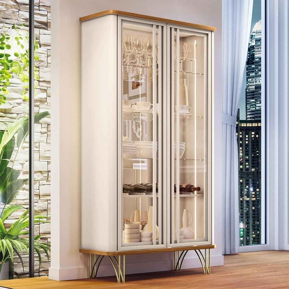 Cristaleira Texas: Elegância e LED!