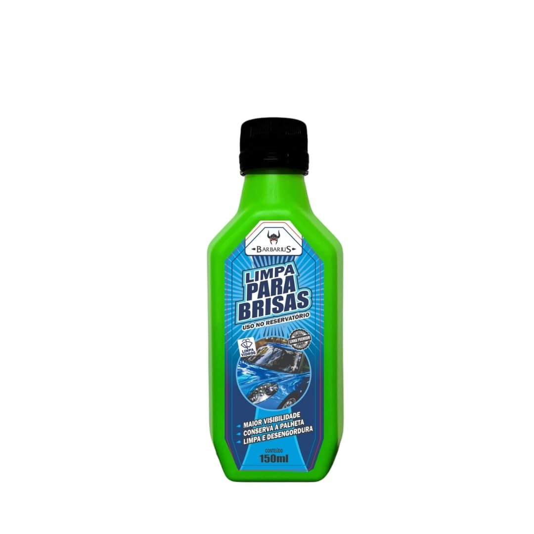 Limpa Para-brisas Barbarius 150ml: Visão Cristalina e Segurança em Qualquer Clima