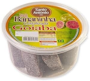 SANTO ANTONIO ALIMENTOS BANANINHA CRISTALIZADA GOIABA POTE 200G