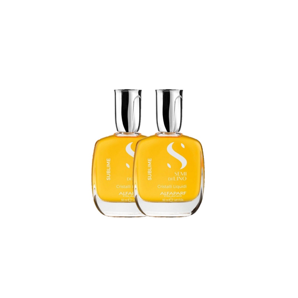 Cristalli Liquid Alfaparf: Kit 2x Reparação e Brilho