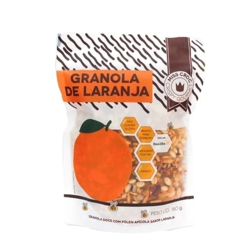Granola Laranja Sem Glúten Miss Croc 180g