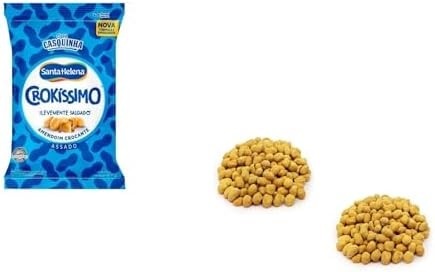 Pacote Amendoim Crocante Salgado Crokissimo 1,01kg- kit 3un