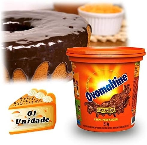Recheio De Creme Crocante Ovomaltine 2,1kg