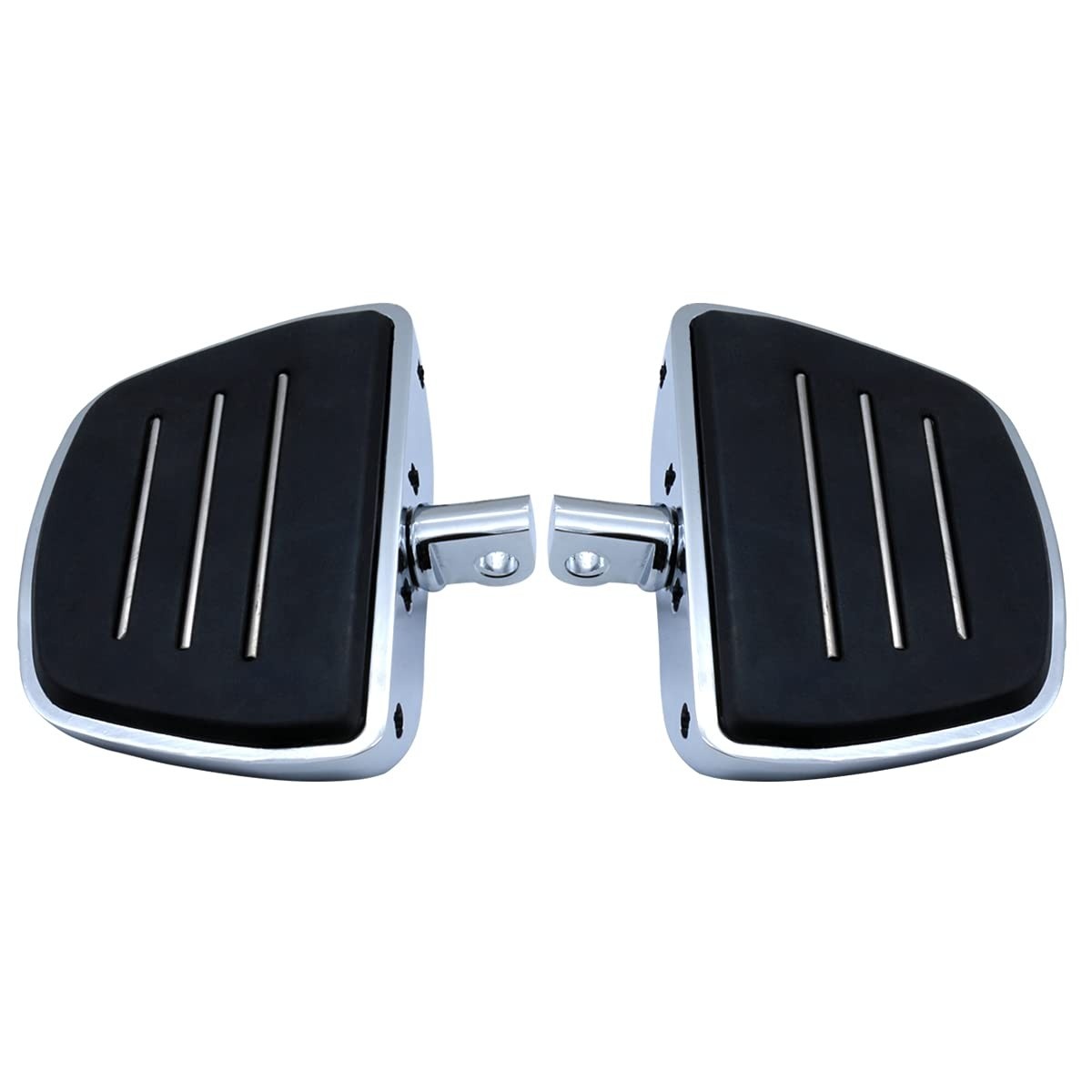 Mini Pedais FATECIM para Harley Davidson: Conforto e Estilo Cromado para Dyna, Touring e Sportster
