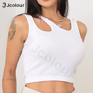 Cropped Canelado: Conforto e Estilo para o Verão