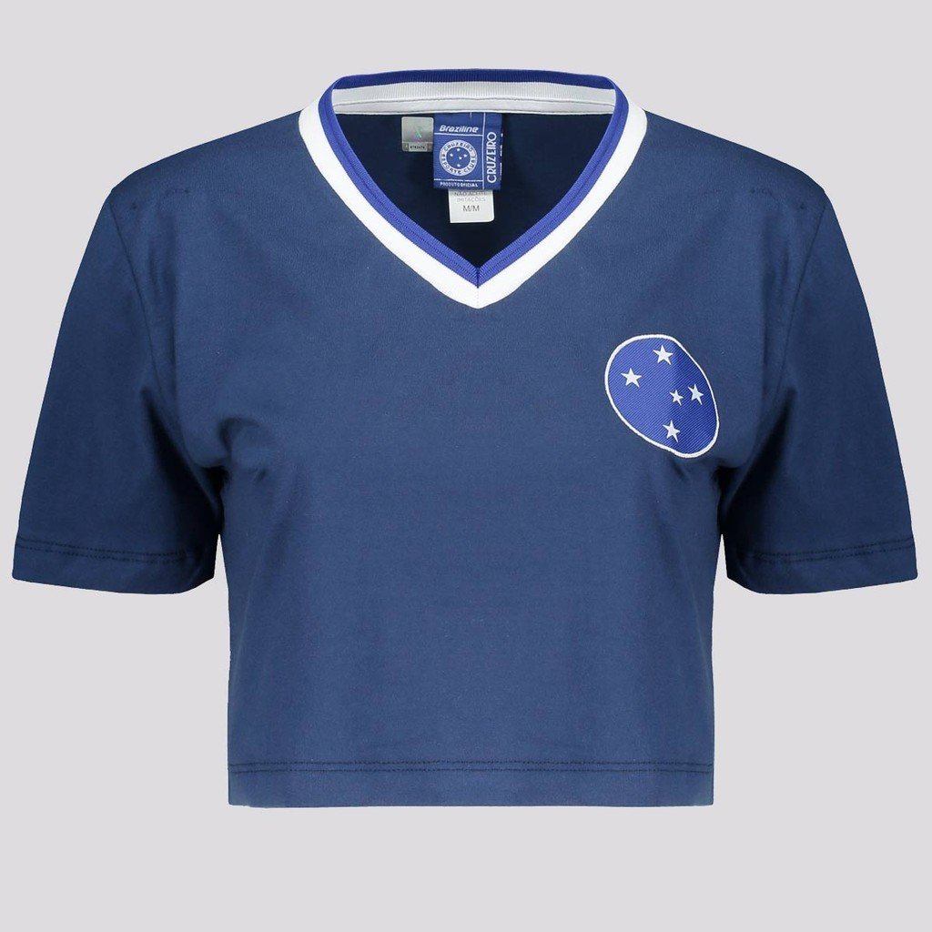 Cropped Cruzeiro: Estilo e Conforto Azul!
