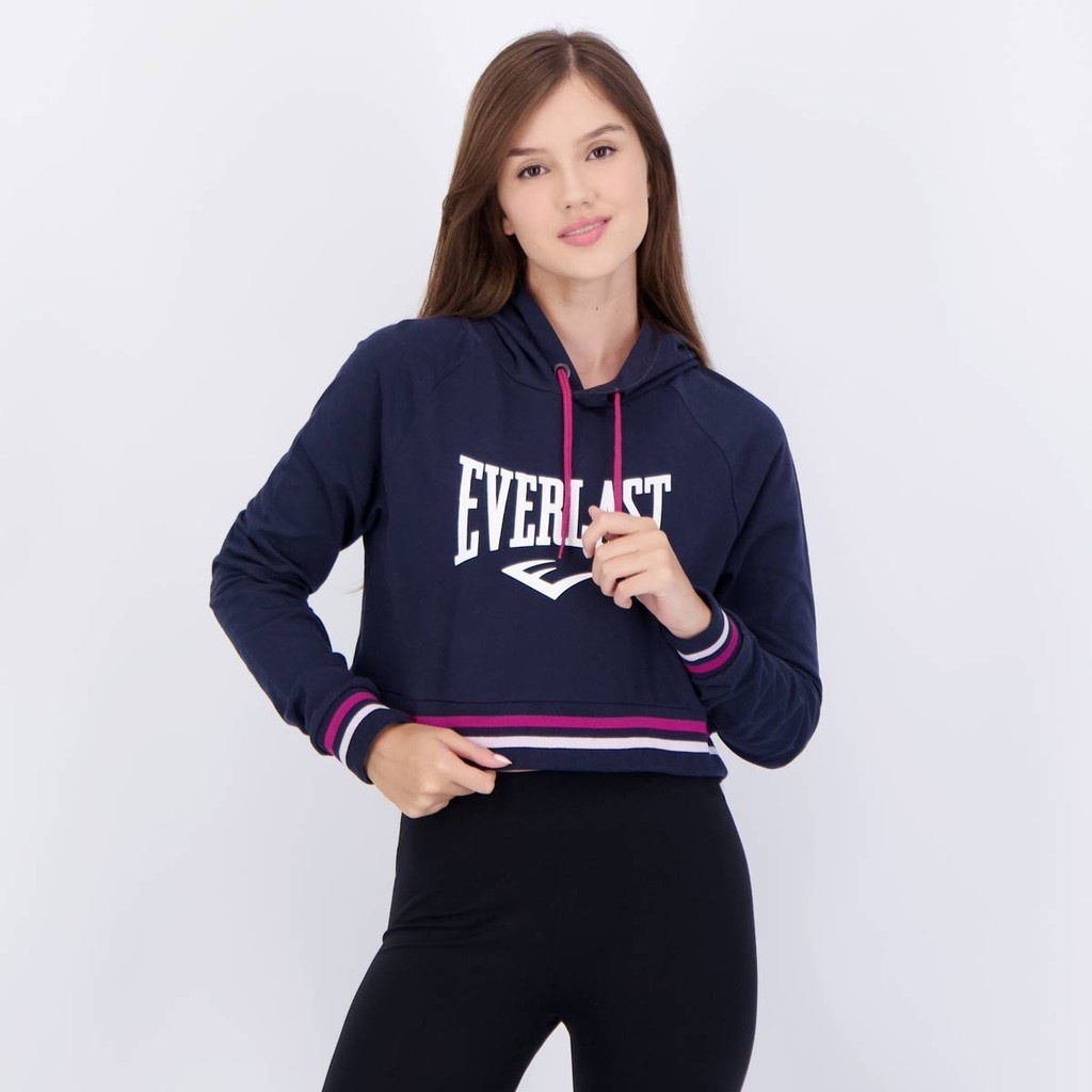 Cropped Everlast Azul: Conforto e Estilo!
