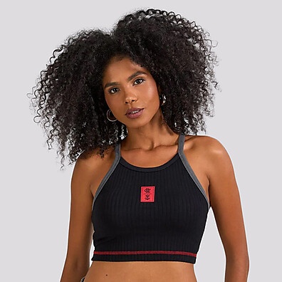 Cropped Flamengo Apreço Feminino Preto – Estilo e Conforto